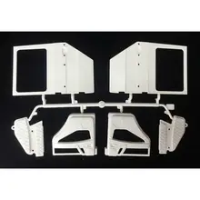 

1/10 Scale RC Rock Crawler Model ABS Car Rear Door Shell Spare Part for Benz G500 TH15038-SMT2