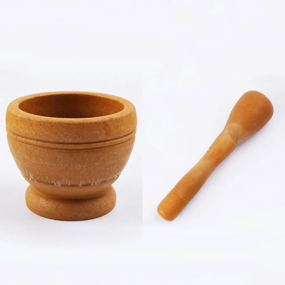 40%HOTGarlic Spice Mix Grinding Crusher Bowl Mash Household Herbs Spice Grinding Bowl Restaurant Kitchen Gadgets