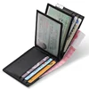 Genuine Leather Men Short Wallet Card Holder Small Thin Purse High Quality Luxury Brand Male Business Leisure Wallet Design 2021 4