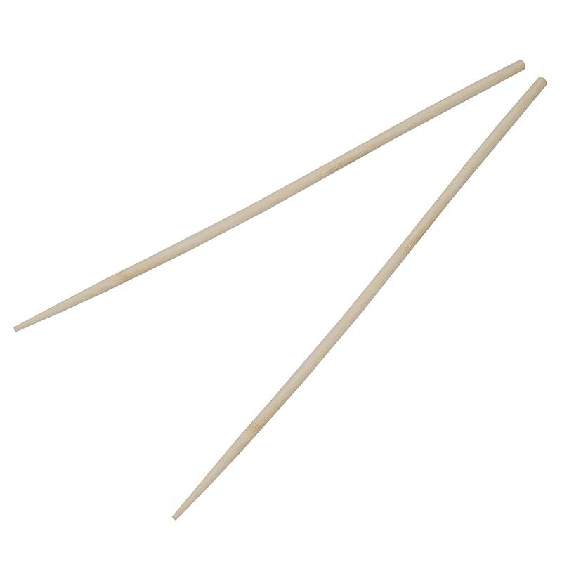 Пара 17,7 длинные бежевые бамбуковые палочки для горячего горшка