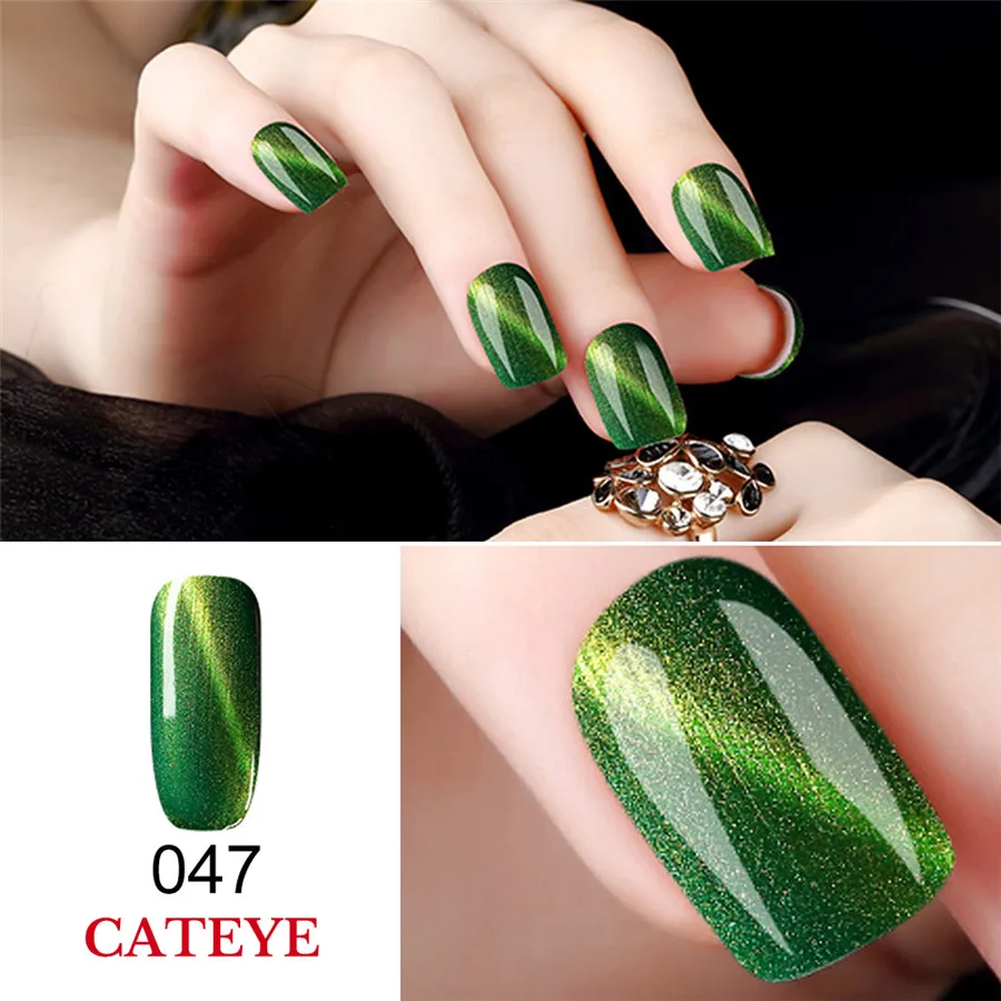 Allnewelook Cateye 3D Гель-лак блеск для ногтей магнит 8 мл 48 цветов полигель набор для ногтей Лаки маникюрный лак