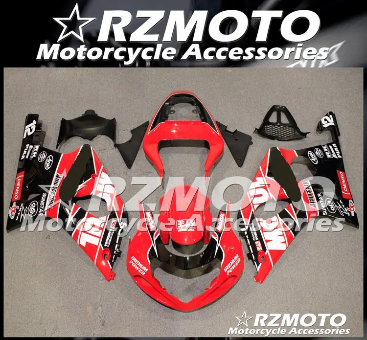 ABS мотоцикл обтекатель комплект для SUZUKI GSXR1000 K1 2000-2002 год кузов литья под давлением Магазин № 1038
