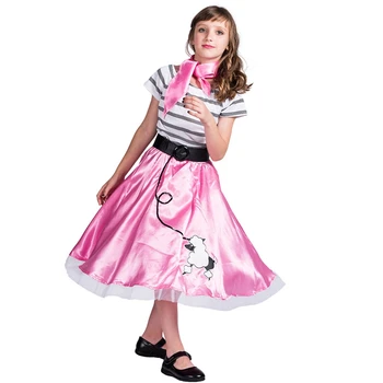 

Poodle Skirt Girl For Kids Halloween Costumes Material Item Type Source Characters Brand Name Gender Components Model Number hot