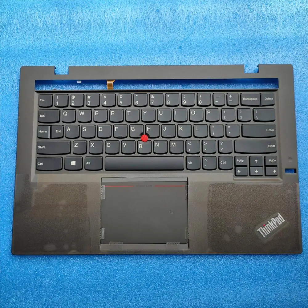 New for Lenovo Thinkpad X1 Carbon 2TH 2 Gen 2014 US Keyboard Bezel Touchpad Palmrest 