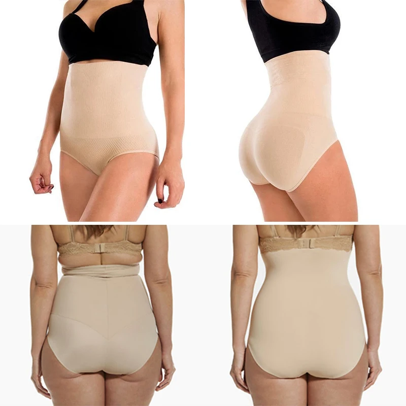 seamless tummy Belly Control Briefs Waist Slimming Shapewear Shaper Panty  High waist corset panties Girdle Underwear