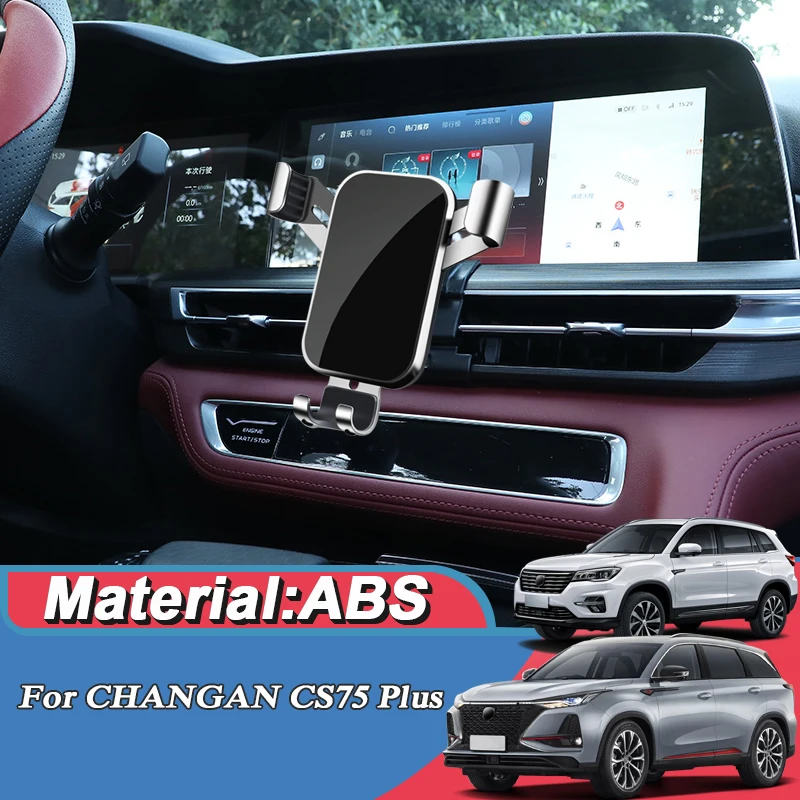 

Автомобильный кронштейн с креплением на вентиляционное отверстие, подставка для мобильного телефона, держатель для смартфона и GPS, поддержка CHANGAN CS75 PLUS 2018-2021, автомобильный аксессуар