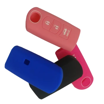 

Remote Control 3Buttons Smart Car Key Cover Case For MAZDA Cx-5 Cx7 3 6 Axela Key Case Car Protect Holder Shell Cute Key Cover