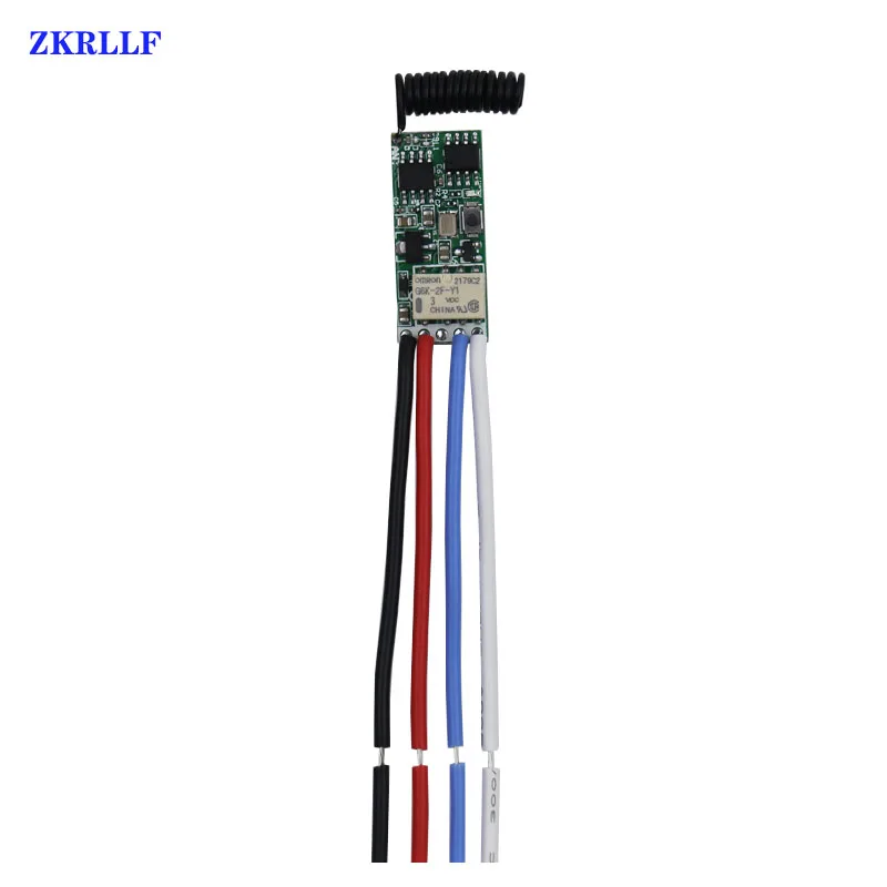 433MHz DC 12V Mini Relay Remote Control Switch1CH Wireless Controller receiver Transmitter Christmas light stringcontrol switch-10