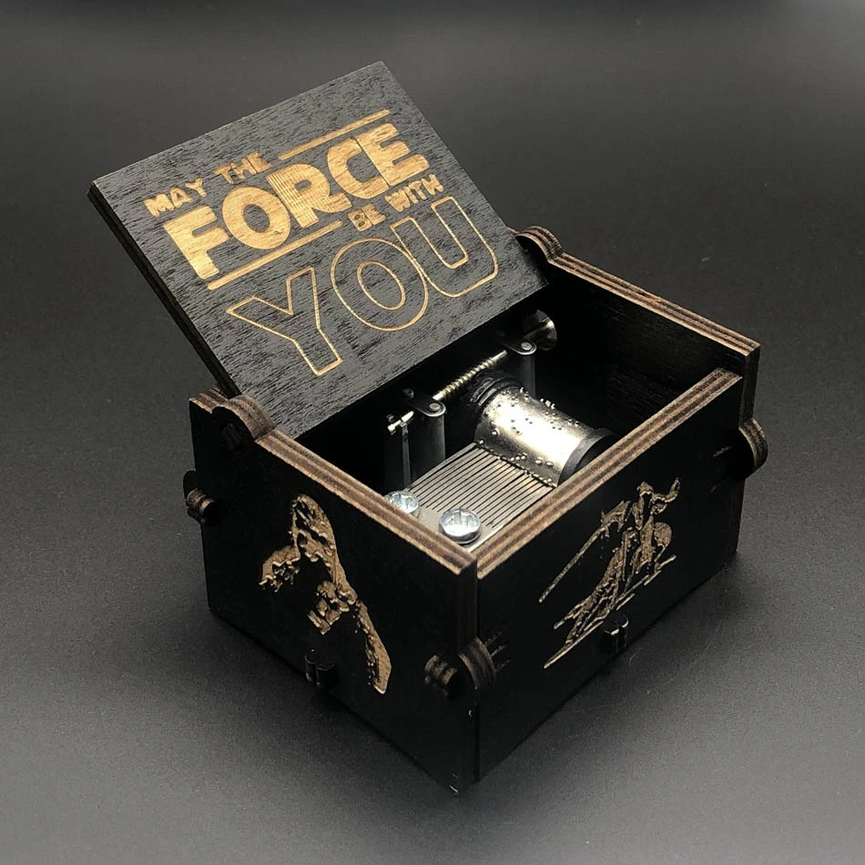 スター ウォーズ映画テーマソングオルゴール女王ボヘミアンラプソディ木彫りオルゴール新年ギフト クリスマスギフト オルゴール Aliexpress