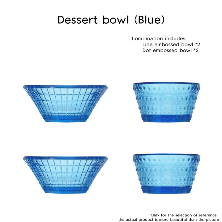 blue salad bowl 1:12 Кукольный дом мини модель аксессуары для мебели стеклянная текстура чайная чашка блюдце Фруктовая тарелка Салатница - Цвет: blue salad bowl