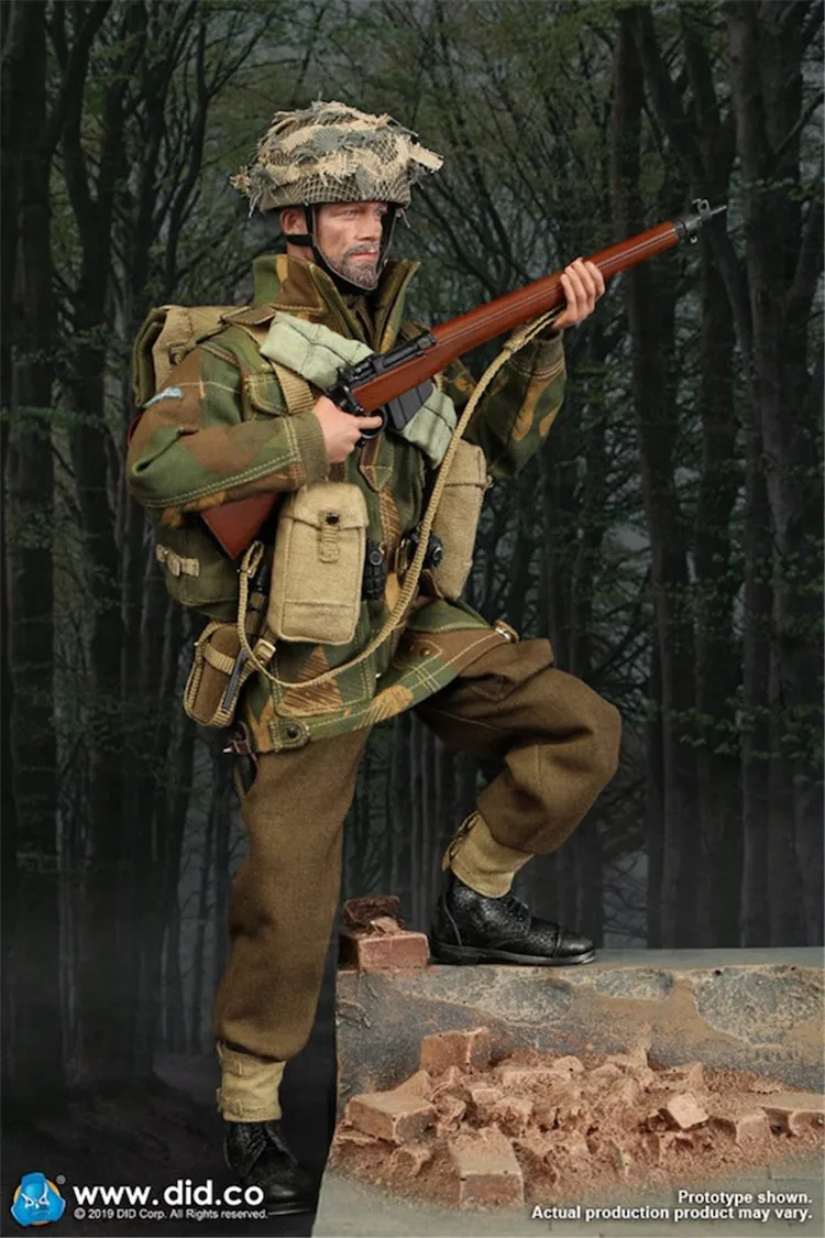 DID K80136 1/6 Второй мировой войны британская первая Воздушная дивизия Red Devils Sergeant Charlie Коллекционная фигурка