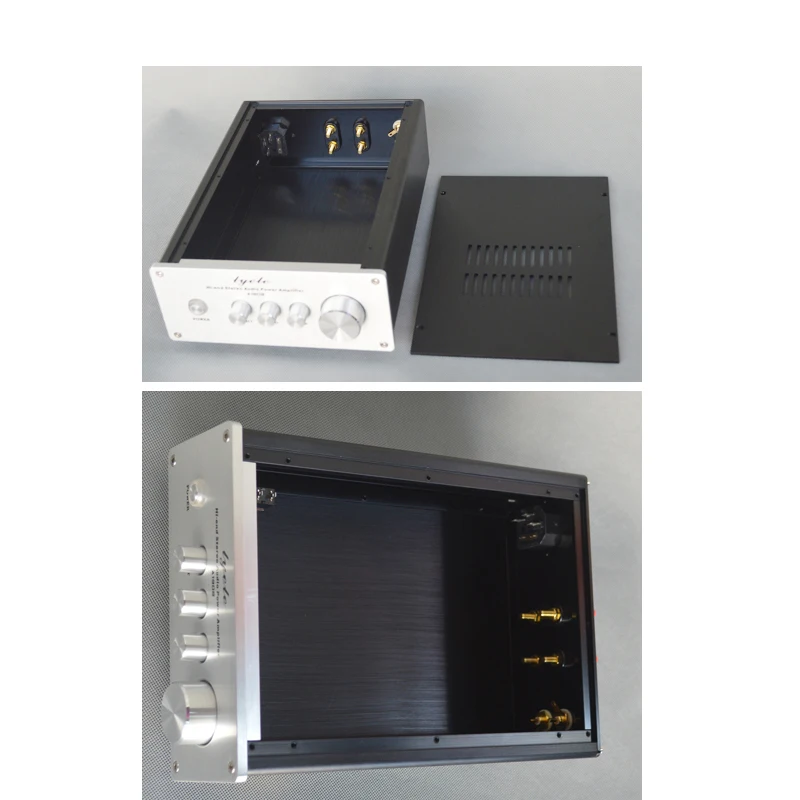 KYYSLB 190*310*80 мм X1908 полностью алюминиевый корпус усилителя Diy корпус передний усилитель корпус Чехол усилителя с ручкой