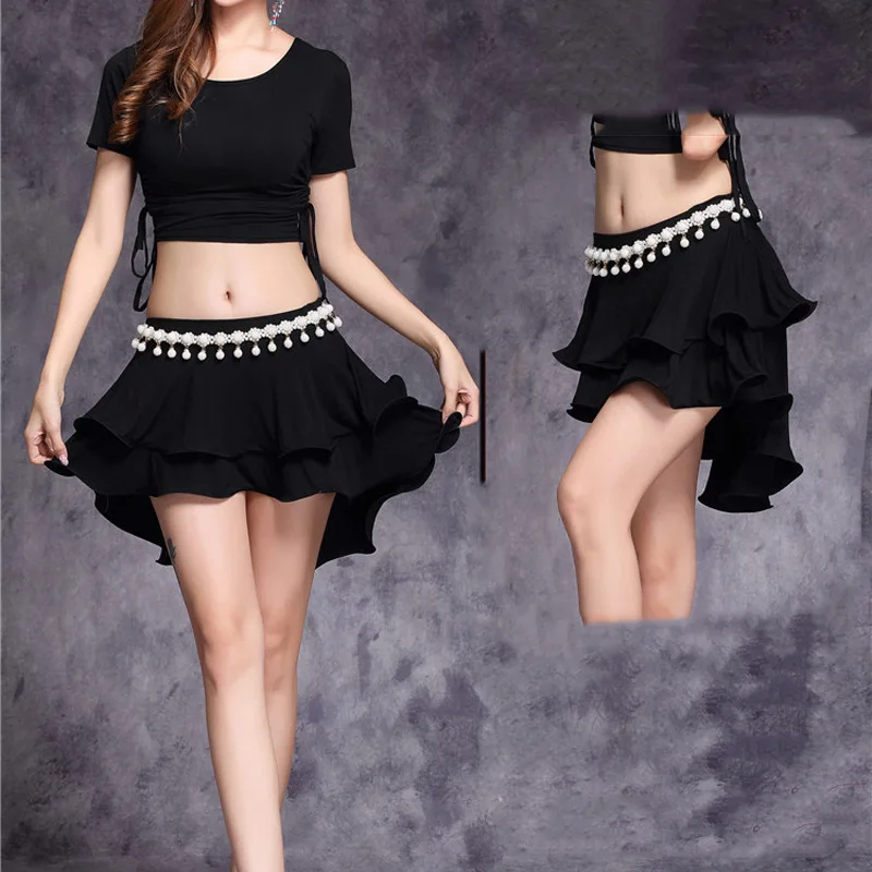 DYROREFL Belt Korean Version Of Fashion Sailor Dance Belly Tassel Water Drill Waist Female Pearl Pendant Dress Waist Belt CYD256