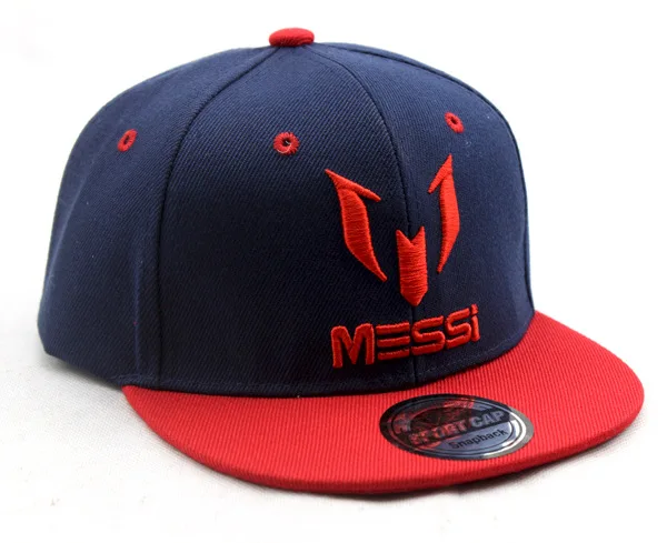Спортивная уличная Messi детская бейсбольная кепка Черная кепка хип-хоп Snapback Детские шапки для мальчиков и девочек от 50 до 54 см E620