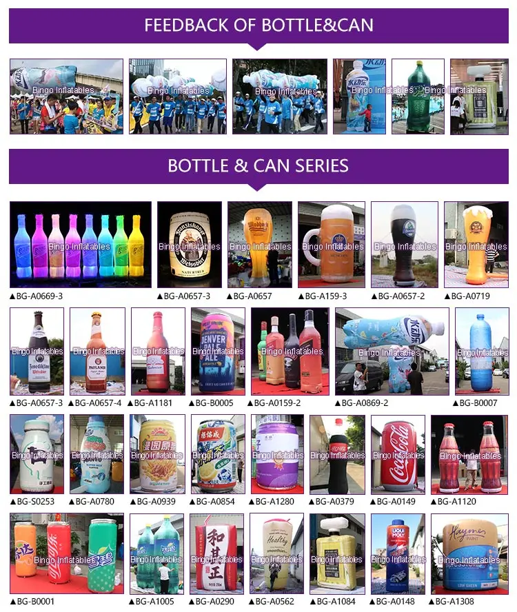 Inflatable Bottle & Can Series-Bingo Inflatables