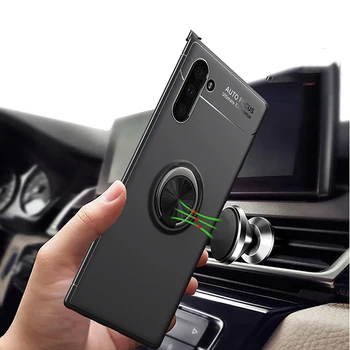 

50pcs Rotating Metal Soft TPU Case For Samsung Galaxy A10S A20S A70S A01 A41 A51 A71 A81 A91 Magnet Car Holder Shockproof Cover