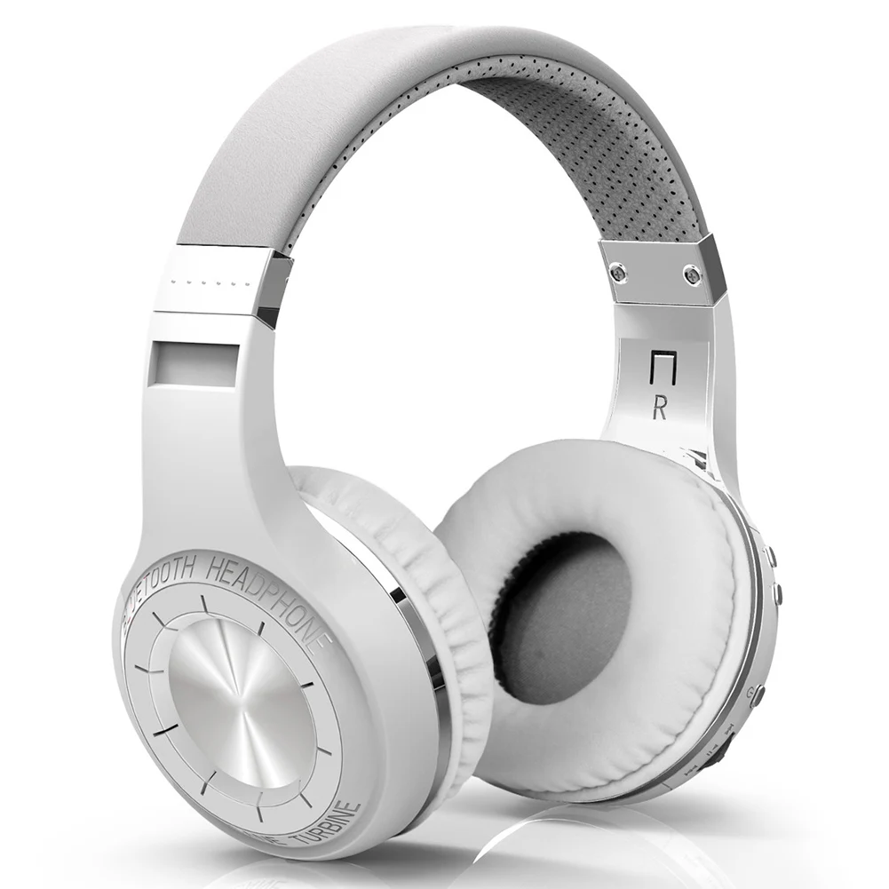 Белый Bluedio Bluetooth 4,1 Беспроводная гарнитура Hurricane HT стерео наушники для телефонов Hi 888 - Цвет: Белый
