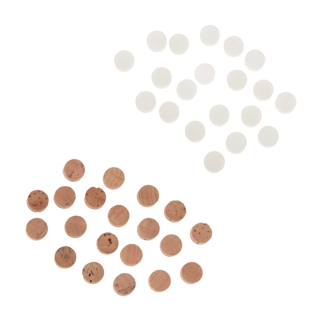 40x Water Key Corks Cornet Corks Suit for Trumpet Cornet Flugelhorn Trombone