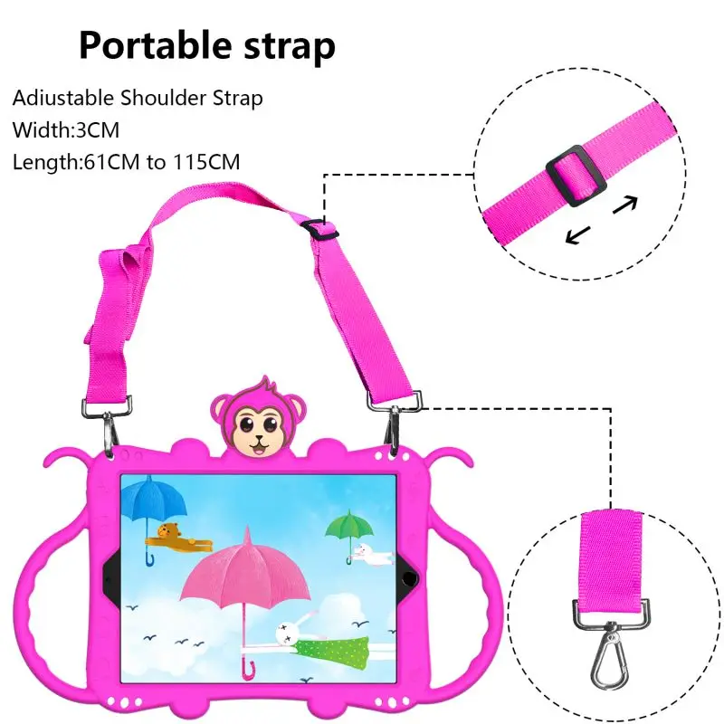 

Мягкий силиконовый чехол-подставка для Ipad iPad5, 6, Air1, Air2, Pro 9,7, нетоксичный