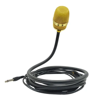 

Creative Microphone Lazy Hanging Neck Gooseneck Wired Microphone No Bracket Needed Street Singing Performance