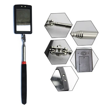 

Telescopic Vehicle Bottom Inspection Mirror LED Lighted Flexible Adjustable 360 Degree Swivel Extend Car Hand Tools L5