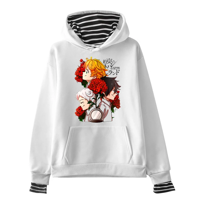 Womens Clothing The Promised Neverland Japan Anime Women Hoodies Unisex Long Sleeve O-Neck Casual Funny Harajuku Hoodies Women Womens Clothing The Promised Neverland Japan Anime Women Hoodies Unisex Long Sleeve O-Neck Casual Funny Harajuku Hoodies Women