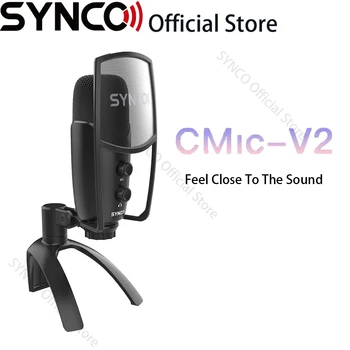 Synco Cmic V2 Professional Microphone Karaoke Usb Microphone for Singing Mic Mikrofon Sound Card for Pc Laptop Audio System 1