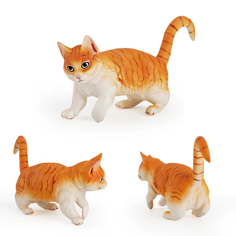 Игрушки для кошек детские игрушки питомцев фигурки животных пластиковые игрушка