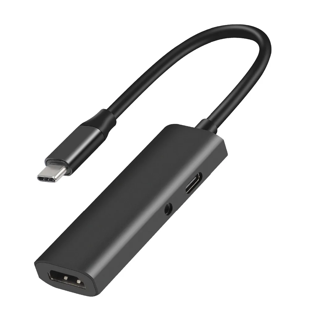 USB C концентратор к HDMI type C концентратор для iPad Pro USB-C type-C аудио разъем концентратор адаптер для MacBook Pro Air с PD