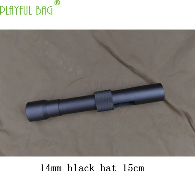 1pcs FFRAS обновленный материал fishbone MK12-MOD1 аксессуары черный бык AR-TTM-BD556 модифицированный резьбовой порт общий водяной пистолет M27 - Цвет: 1pcs