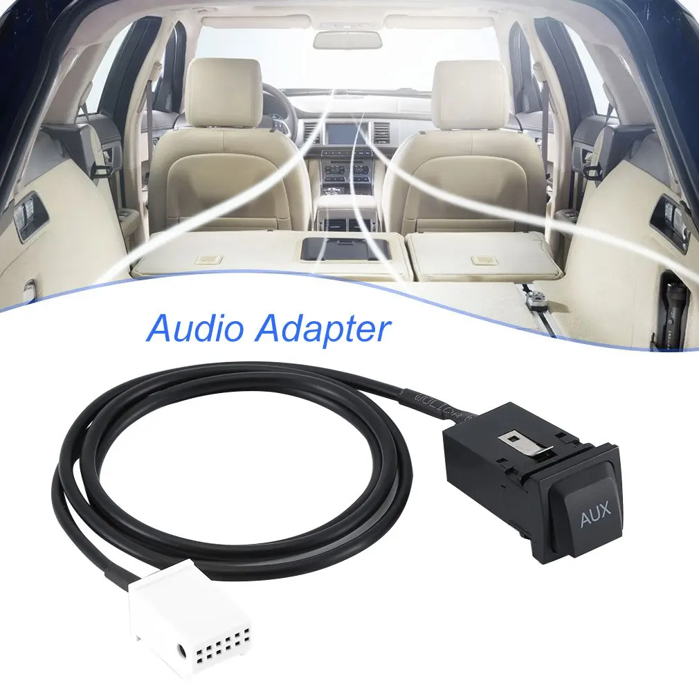 Автомобильный Aux Usb адаптер для Rcd510 Rns510 Rns315 Rcd310 Rcd300 автомобильный Aux Usb адаптер аудио кабель переключатель штекер для Passat Polo