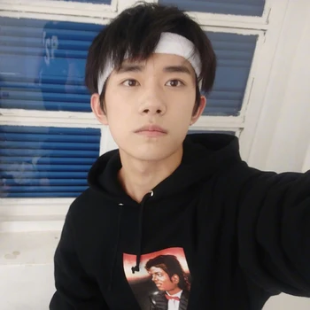 

TFBOYS Jackson Face Washing Headband YOGA Sports Hair Band