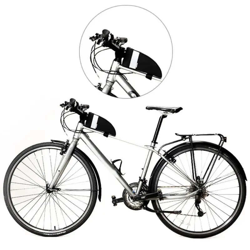 SAHOO 1.2L велосипедная верхняя труба сумка Водонепроницаемый MTB дорожный велосипед передняя рама сумка