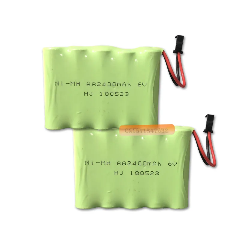 6V 2400mAh пульт дистанционного управления игрушка электрическое освещение Безопасность Оборудование 5* AA Ni-MH батареи для радиоуправляемых игрушек группа