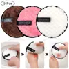 Makeup Remover Puff Face Microfiber Cloth Pads Cleaning Face Towel Reusable Cotton Double layer Nail Art Cleaning Wipe Makeup 1