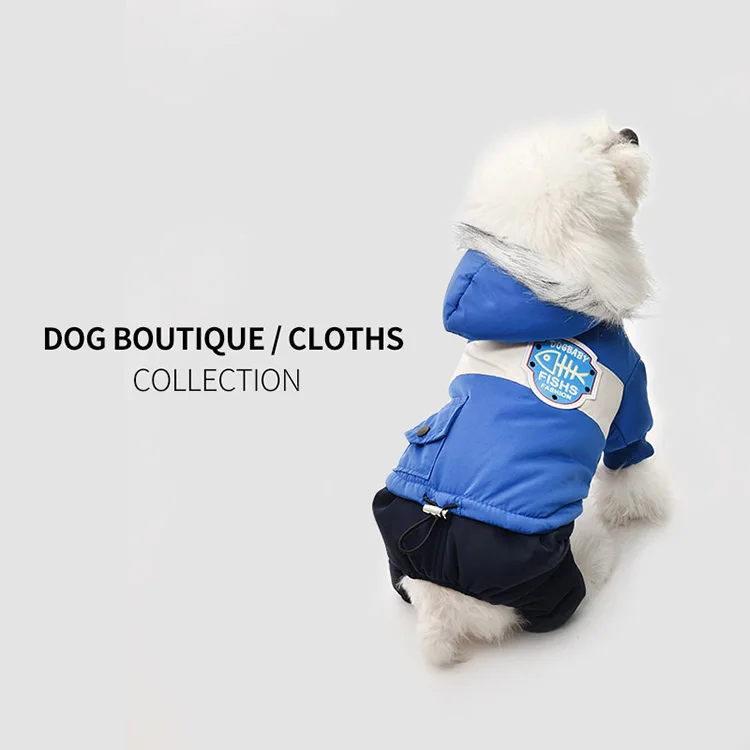 

Winter Pet Clothes For Dogs Camouflage Puppy Pet Coat Jacket Warm Fleece Dog Jumpsuits Chihuahua French Bulldog Clothing Overall