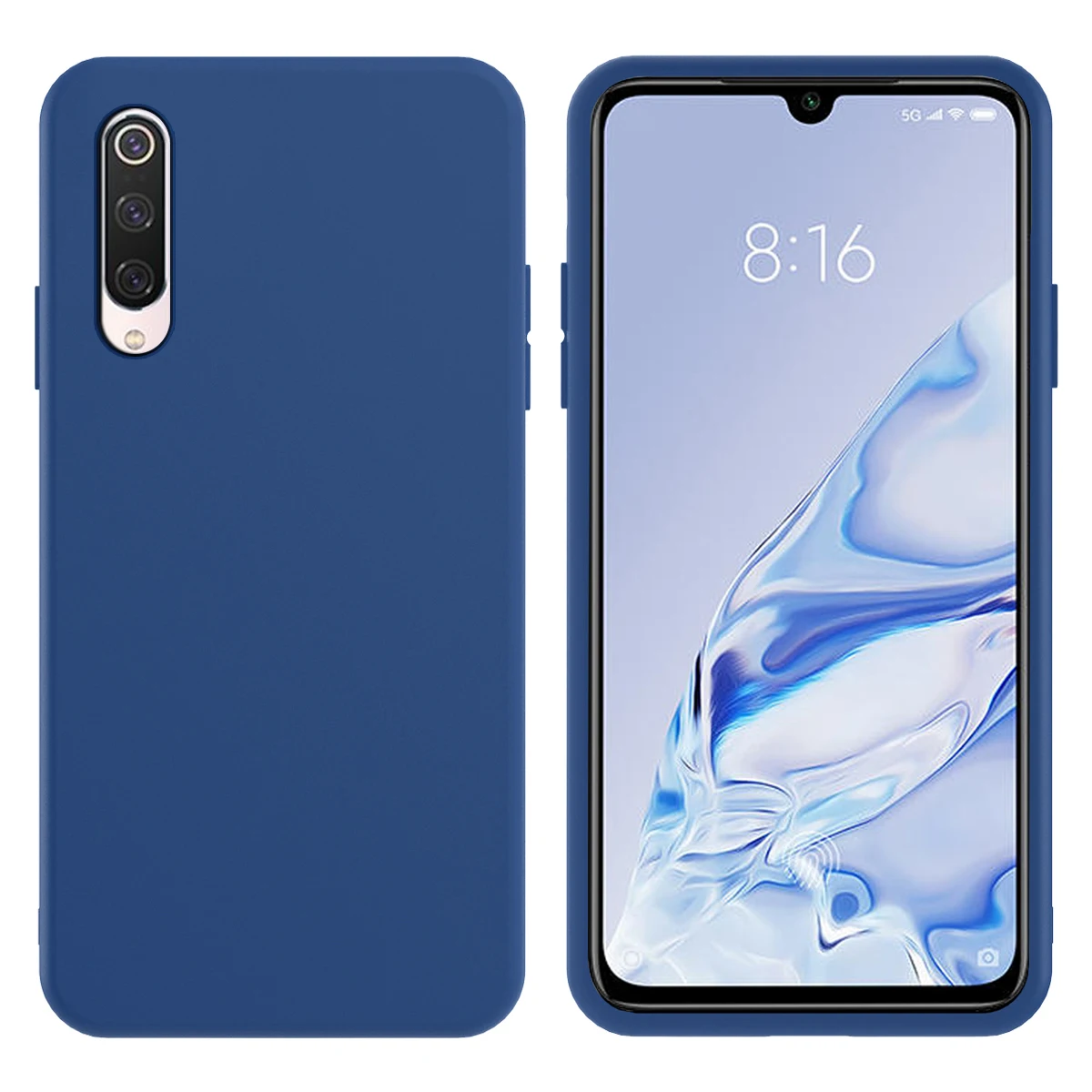 Для Xiaomi Mi 9 Pro 5G чехол тонкий мягкий ТПУ чехол для телефона Встроенный бархатный материал против царапин защитный чехол драгоценный камень