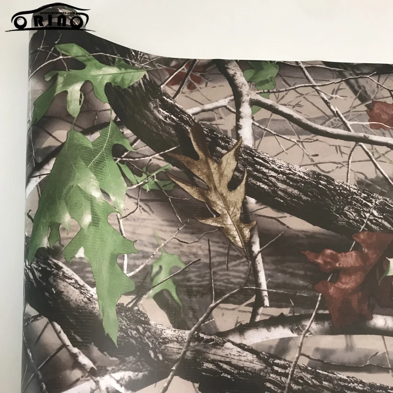 7 видов теневой травы Realtree камуфляжная виниловая пленка с воздушными пузырьками клейкая Автомобильная Наклейка на мотоцикл обертывание ping