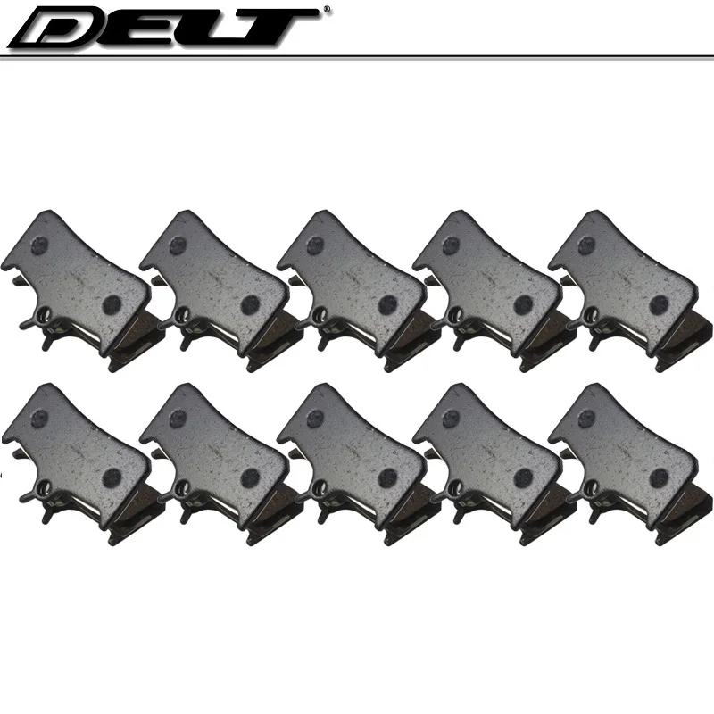 10 pair 10 пар MTB горный велосипед дисковые Тормозные колодки для SHIMANO DEORE M755 M756 HOPE Mono M4 органические велосипедные запчасти - Цвет: 10 pair