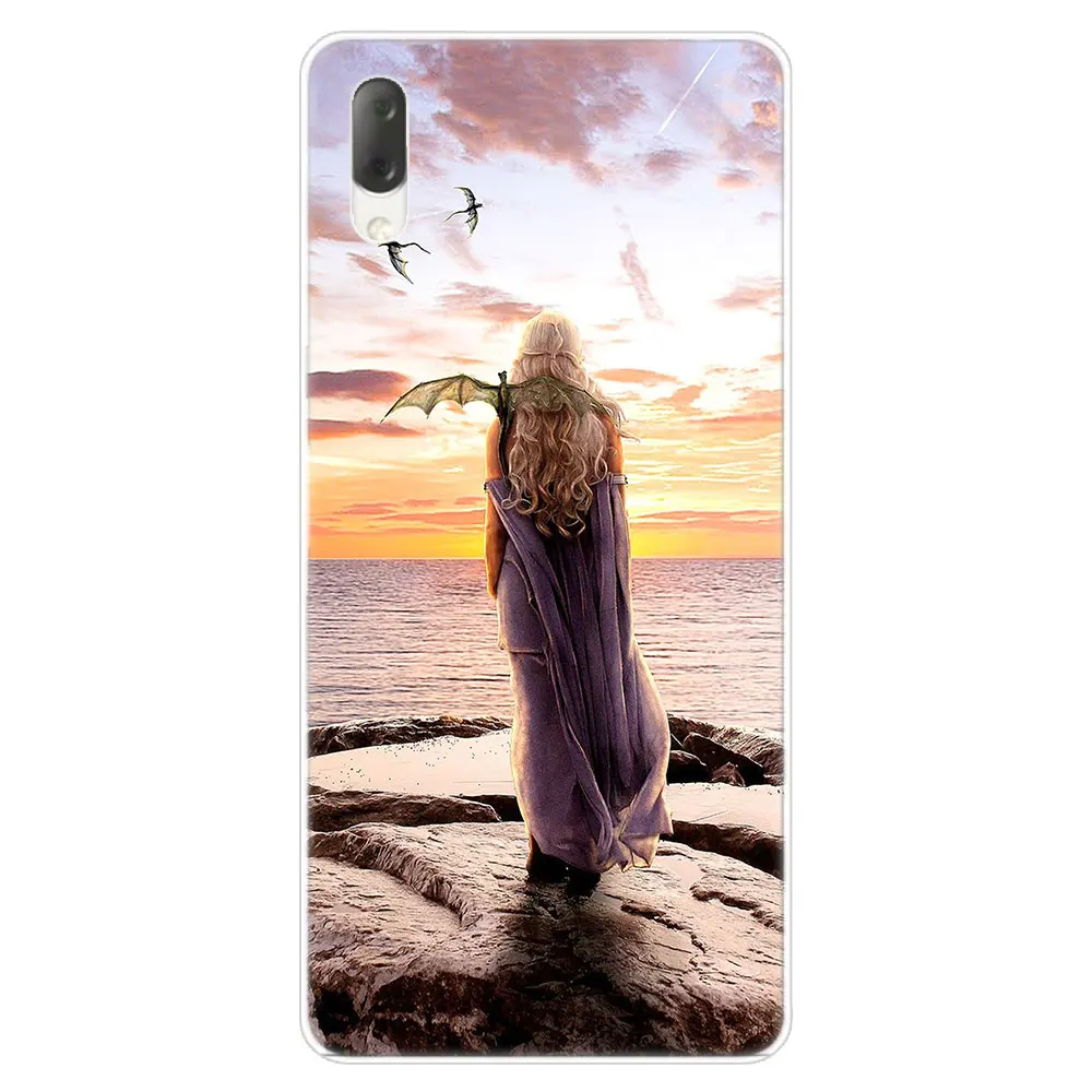 003 Daenerys Таргариен из сериала "Игра престолов" Игра престолов чехол для sony Xperia L1 L2 L3 X XA XA1 XA2 XA3 ультра 10 плюс E5 XZ XZ1 XZ2 компактный XZ3 XZ5 20 - Цвет: 003