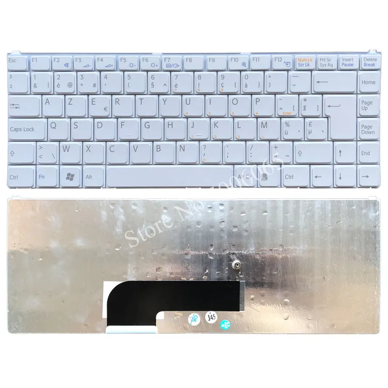 Belgian RU/BE/FR/GR/KR/TH/клавиатура для компьютера c английской раскладкой для Sony Vaio VGN N VGN-N N150P N120G/W N160G N170G N320E VGN-N220E N230E N21E/W Белый - Цвет: Belgian