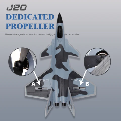 2020 NEW FX930 320mm Fighter 24G RC Aircraft Remote Control Quadcopter Glider EPP Foam Airplane Outdoor Sport RC Glider RC Toys title=