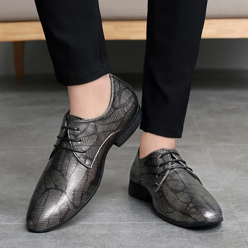 designer blue camouflage leather men shoes luxury brand snake skin wedding dress male footwear fashion man oxford shoes for men (51)