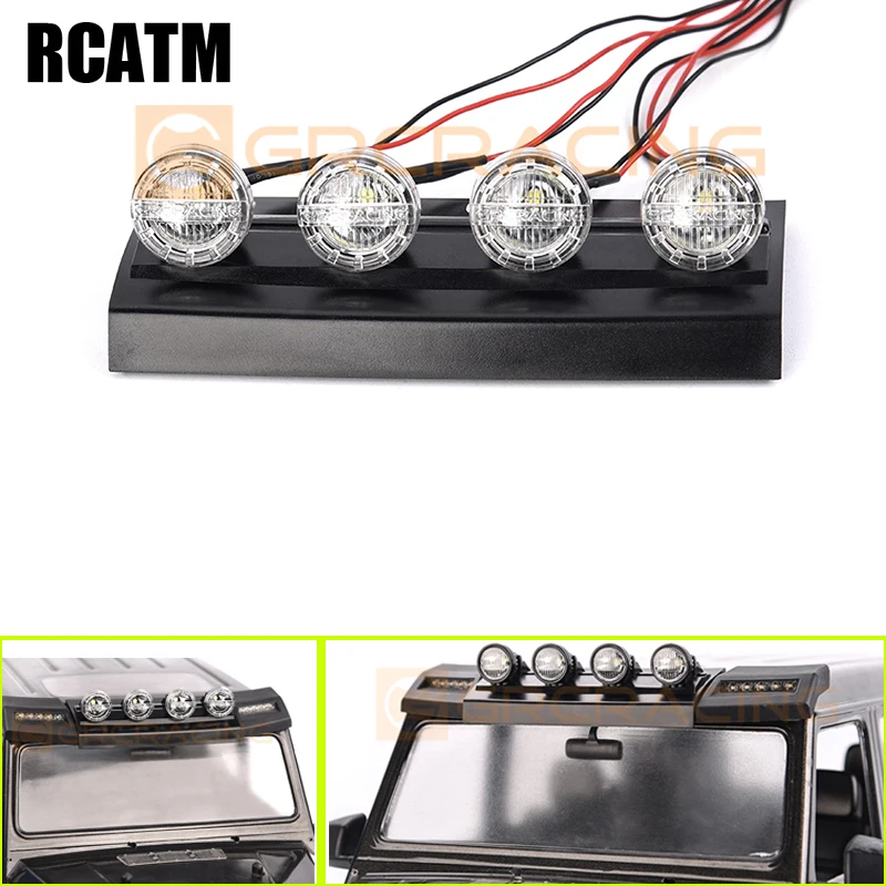 

Car Roof Spotlight Off-road Searchlight for Mercedes Benz TRX4 G500 TRX6 G63 1/10 RC Crawler Car Traxxas DIY PART