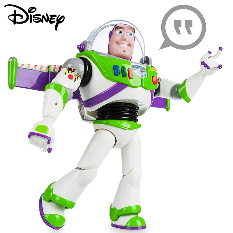 Fértil Predicar ritmo Figuras de acción de Disney Toy Story, Buzz Lightyear, con sonidos y frases,  modelo coleccionable movible de 12 pulgadas, juguete para niños|Muñecas| -  AliExpress