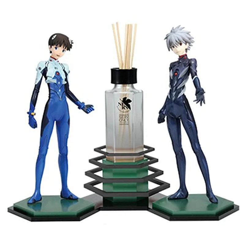 

Neon Genesis Evangelion Nagisa Kaworu And Ikari Shinji Perfume model GK Statue PVC Action Figure Collection Model Toy A68