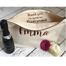 Индивидуальная косметичка для свадебного торжества, Подарочные косметички для свадебного торжества, подарки для дня рождения на заказ, косметичка для свадебного торжества