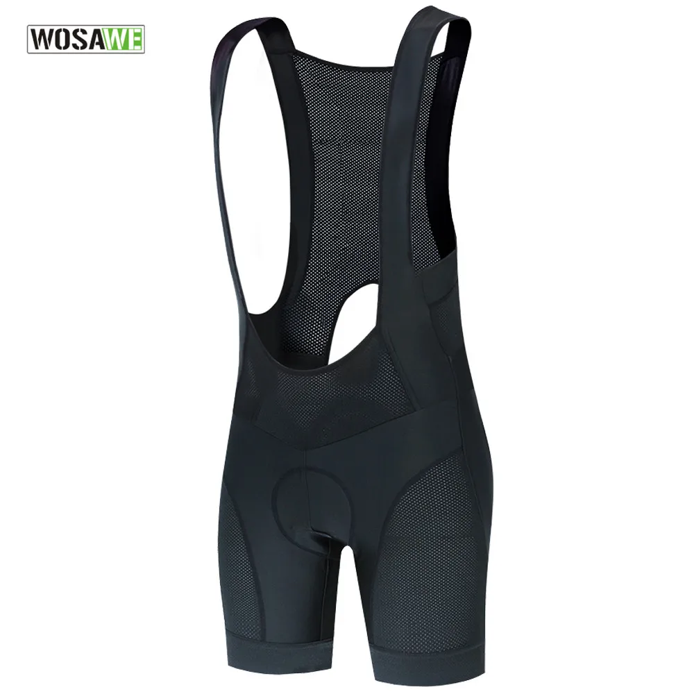 WOSAWE Men Cycling Bibs Shorts Mountain Cycling Shorts Gel Padded Bike