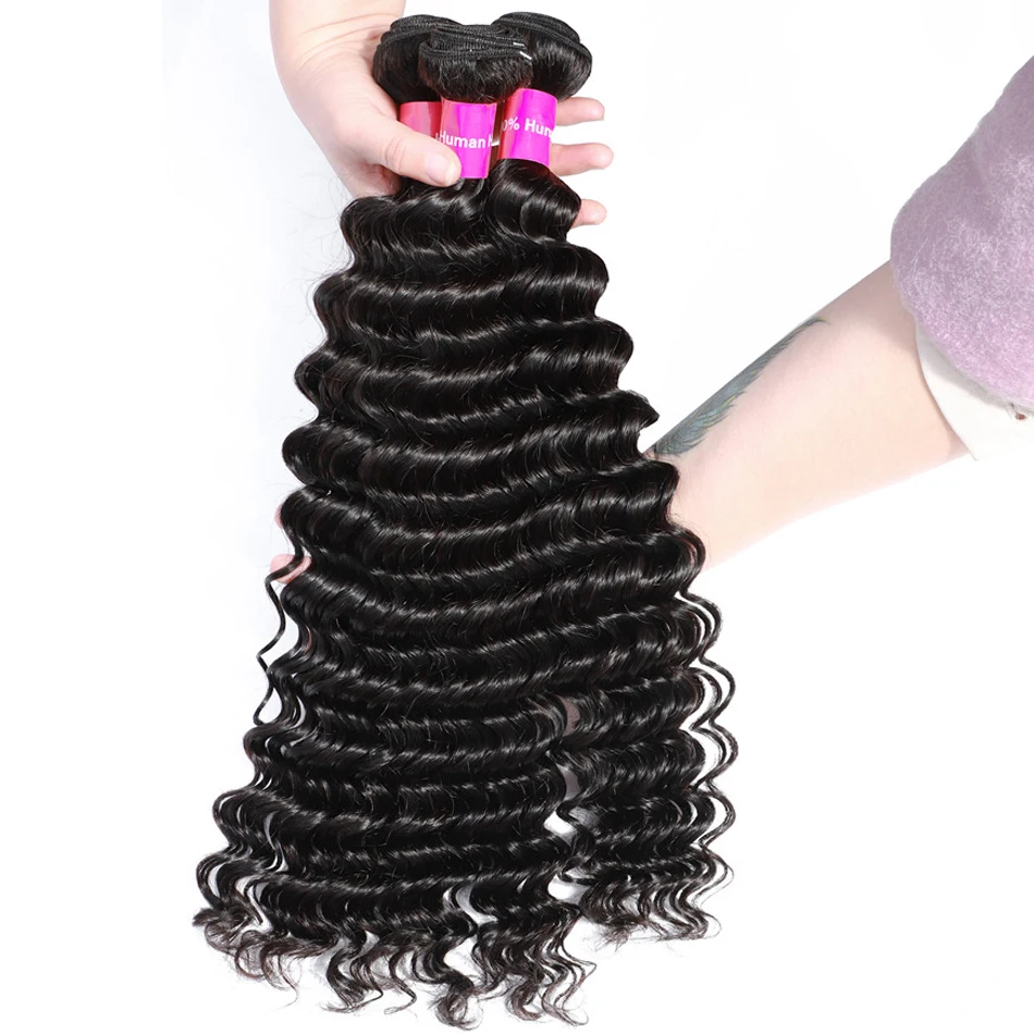 Deep-Wave-Bundles-With-Closure-Brazilian-Human-Hair-Bundles-With-Closure-100-Remy-Hair-Weave-3