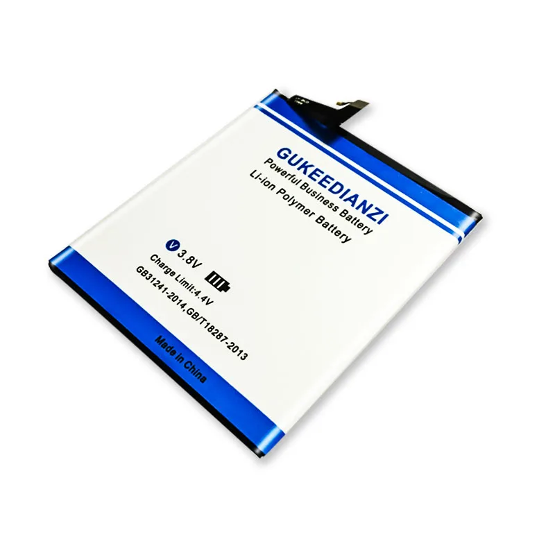 GUKEEDIANZI New Mobile Phone 5450mAh High Capacity Lithium Replacement Strong Endurance Battery BN35 For Xiaomi Redmi 5